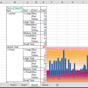 جدول محوری Pivot Table در اکسل