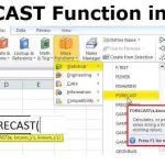 FORECAST Function in Excel