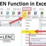 LEN in Excel 1